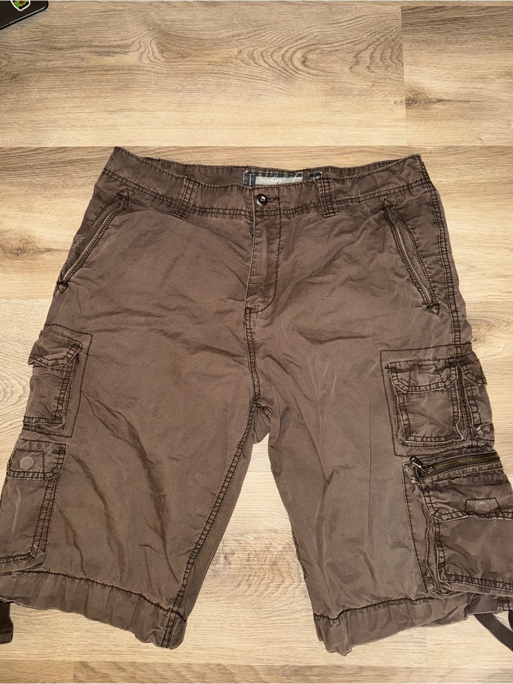 Vintage Brown Old Navy Cargo Shorts